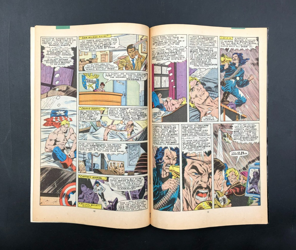 Captain America: No More! Issue #332 (Marvel Comics) Comic Book