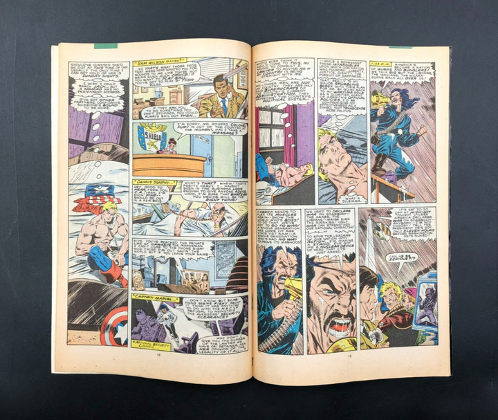 Captain America: No More! Issue #332 (Marvel Comics) Comic Book
