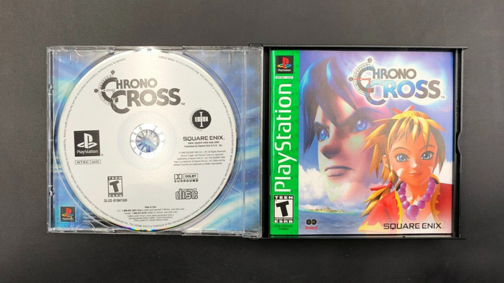 Chrono Cross (Sony PlayStation, PS1) 2-Disc in Case w/ Manual