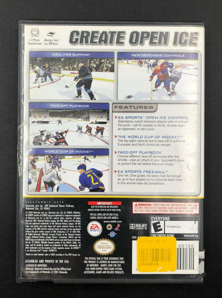NHL 2005 Nintendo GameCube