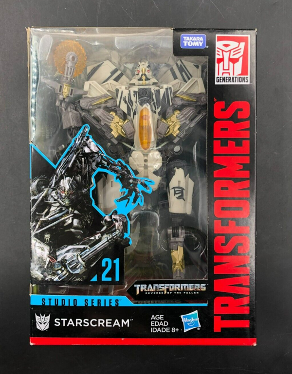 TOMY Studio Series #21 Transformers: ROTF - Starscream Voyager Class Figure -NEW