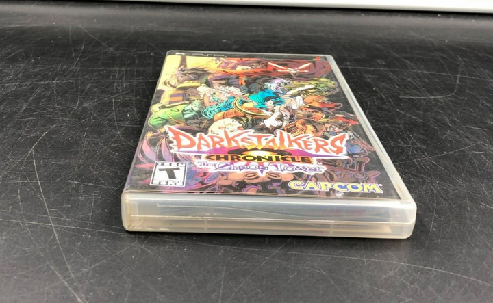 Darkstalkers Chronicle: The Chaos Tower (PlayStation Portable, PSP) w/ Manual