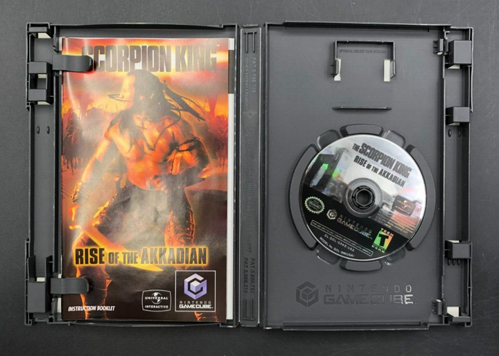The Scorpion King: Rise of the Akkadian (Nintendo GameCube) w/ Manual