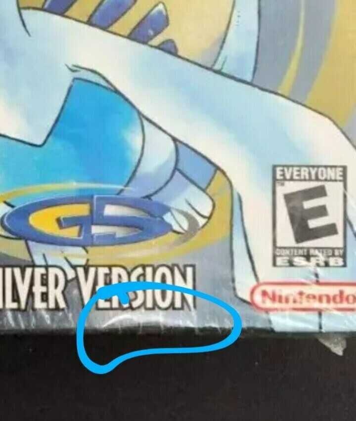 Pokemon: Silver Version (Game Boy Color, GBC) Canadian Variant - NEW SEALED