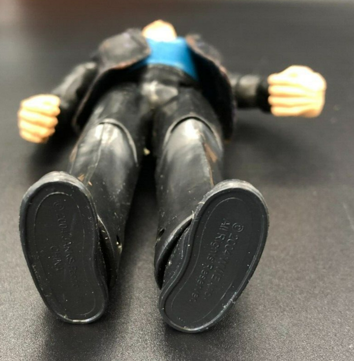 *AS-IS* 2004 JAKKS Pacific WWE Paul Heyman Wrestling Figure *USED, SEE PICS*