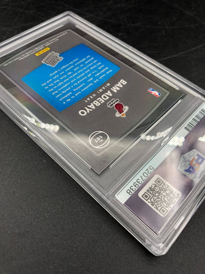 2017-18 Panini Donruss Optic Rated Rookie Bam Adebayo #187 PSA 9 MINT