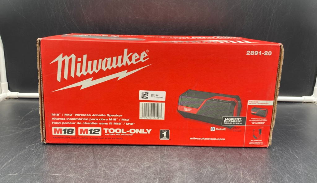Milwaukee 2891-20 M18 / M12 Wireless Jobsite Speaker (Tool-Only) - NEW