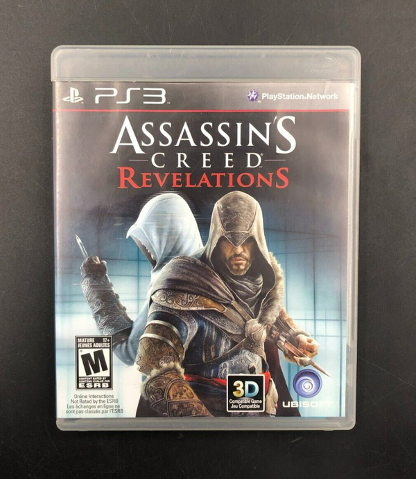 Assassin's Creed: Revelations (PlayStation 3, PS3) w/ EN/FR Manuals + Inserts