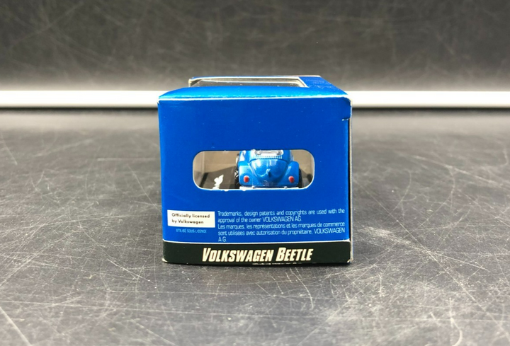 2007 Hot Wheels 1:87 Scale Volkswagen Beetle Blue Diecast Car - NEW