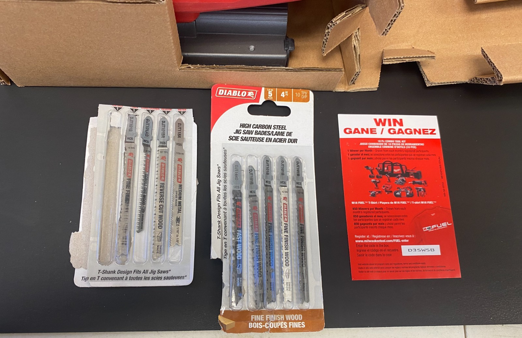 MILWAUKEE M18 FUEL D-HANDLE JIG SAW w/Box 2737-20 *USED, SEE PICS*