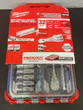 MILWAUKEE 32 Pc. 3/8" Metric Ratchet & Socket Set w/Packout 48-22-9482 *NIB*