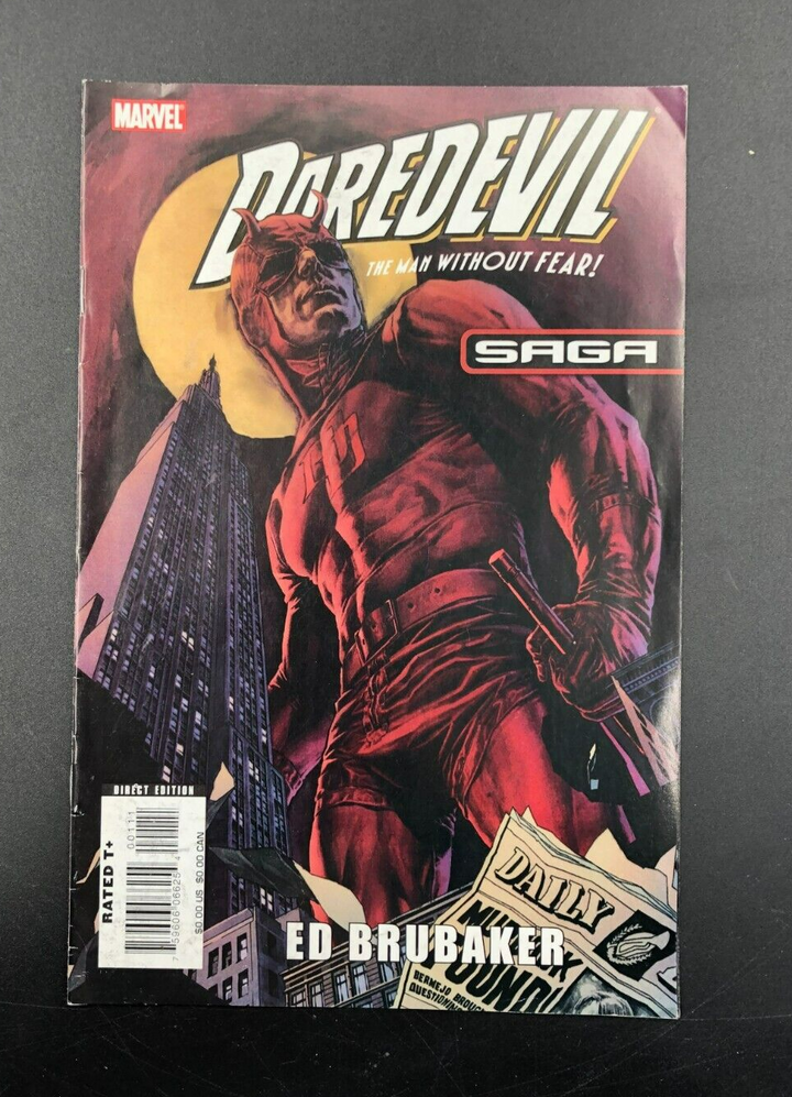 Daredevil Saga by Ed Brubaker (Marvel) Comic Book One-Shot