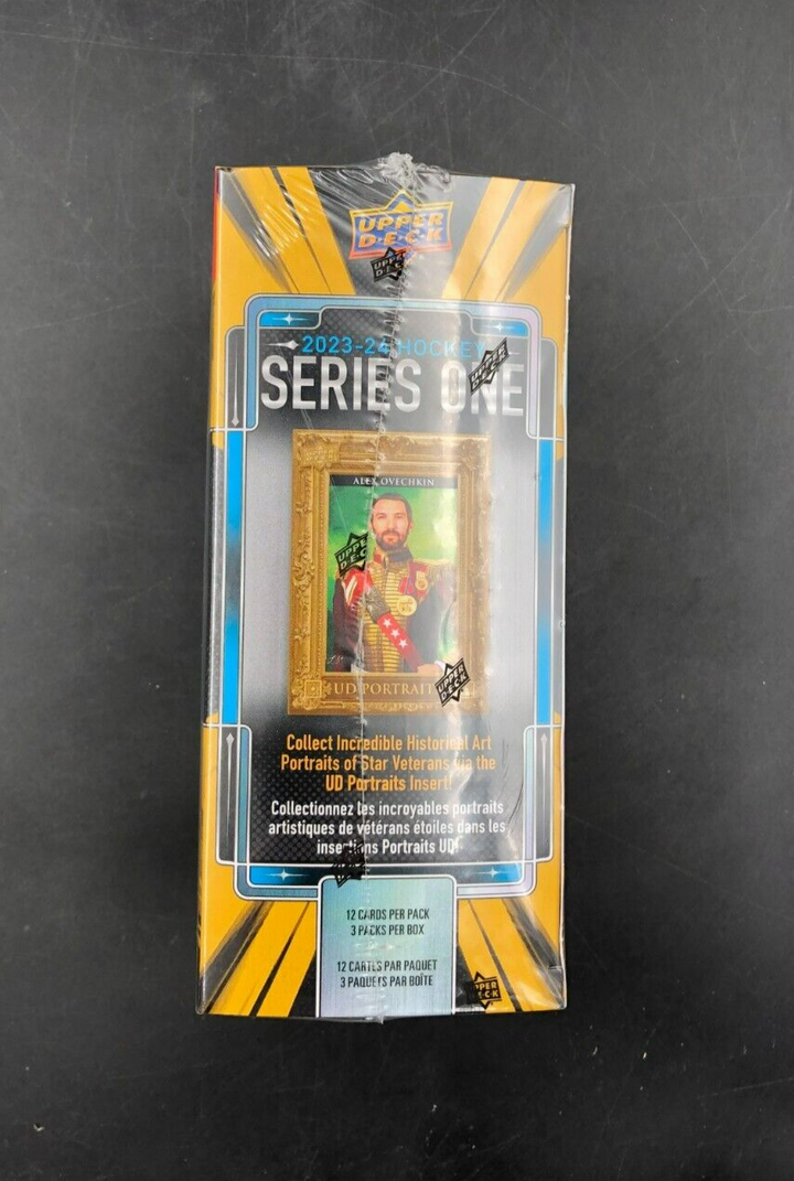 Upper Deck 2023-24 Hockey Series One NHL Trading Cards Blaster Box - NEW