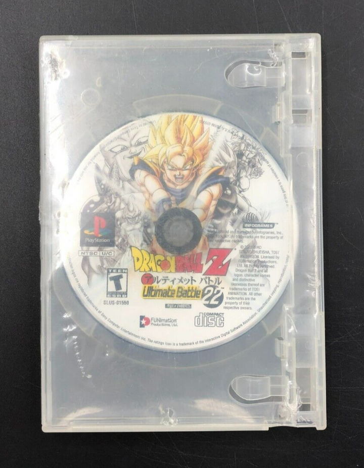 Dragon Ball Z Ultimate Battle 22 (Sony PlayStation 1) - Disc Only
