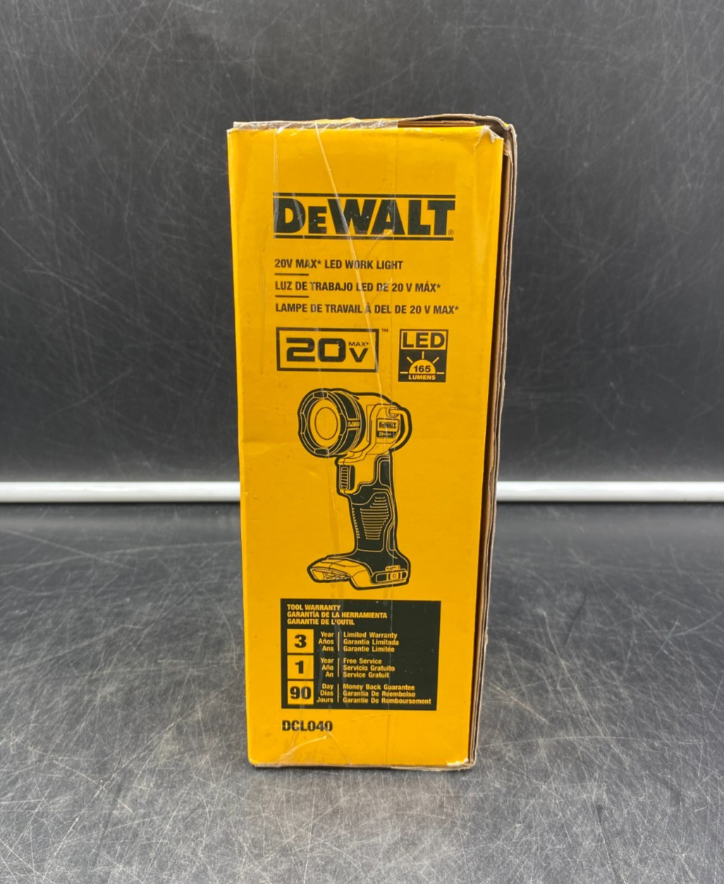 DeWalt DCL040 20V Max LED Work Light 165 Lumens - NEW