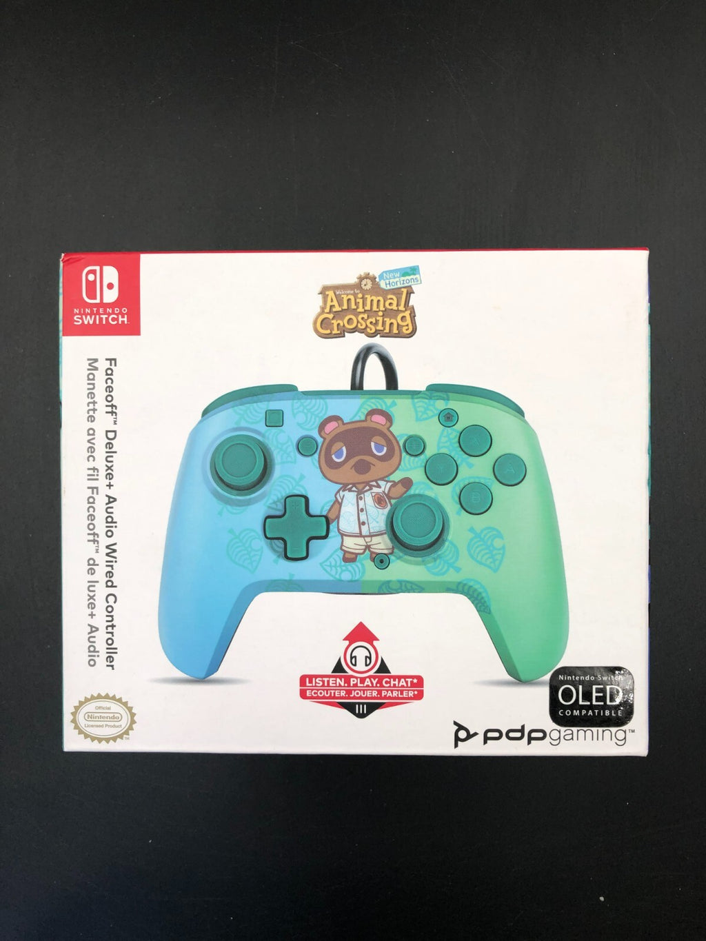Nintendo Switch Wired Controller - Animal Crossing - NEW