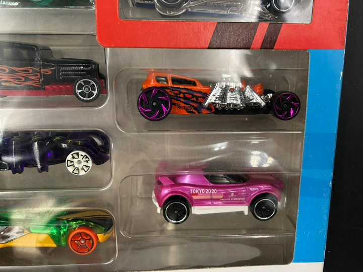 2019 Hot Wheels 10 Die-Cast Car Pack 1:64 Scale (54886) - NEW