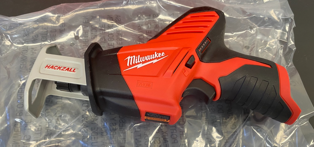 MILWAUKEE M12 HACKZALL RECIPROCATING SAW 2420-20 *OPEN BOX, LIKE NEW, SEE PICS*