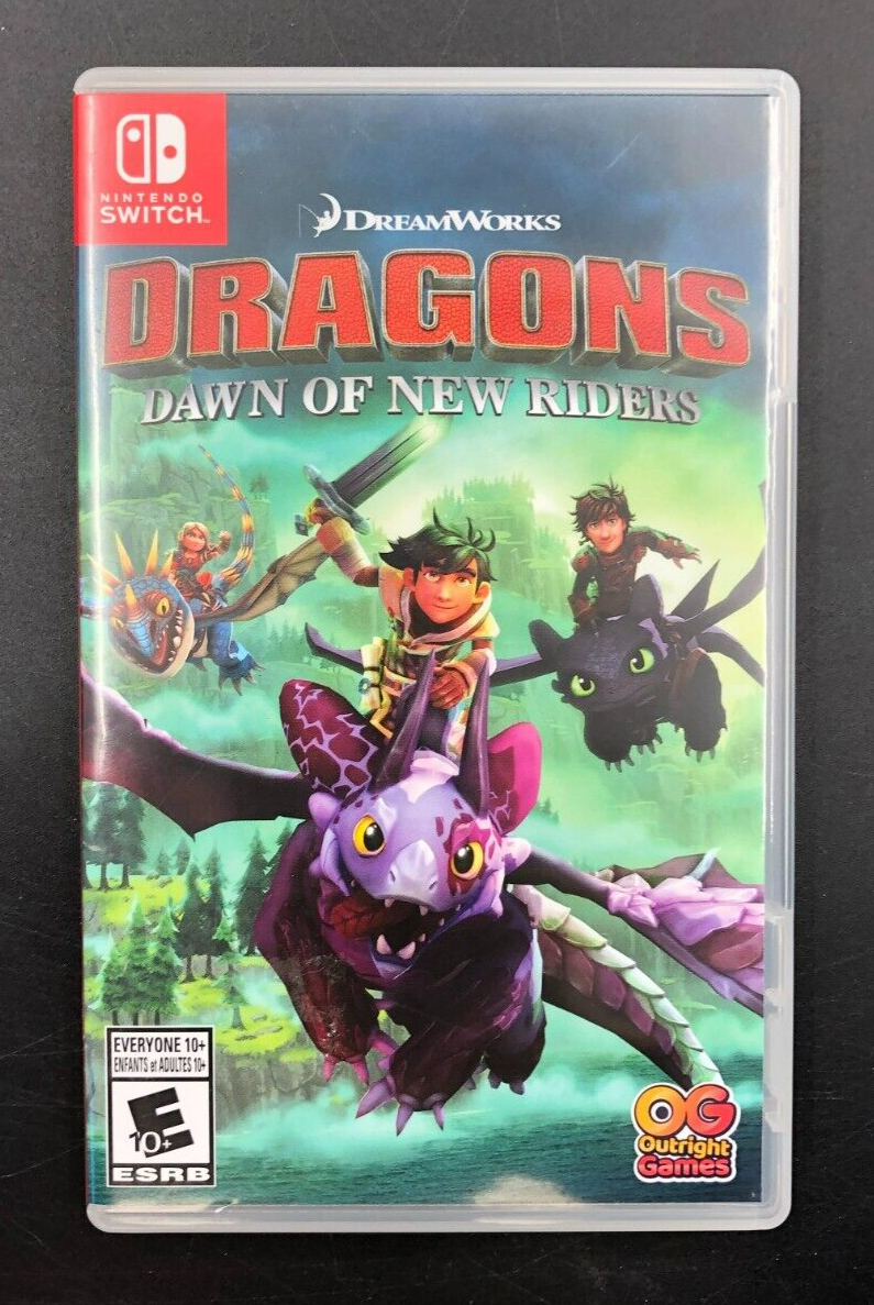 Dreamworks Dragons Dawn of New Riders Nintendo Switch