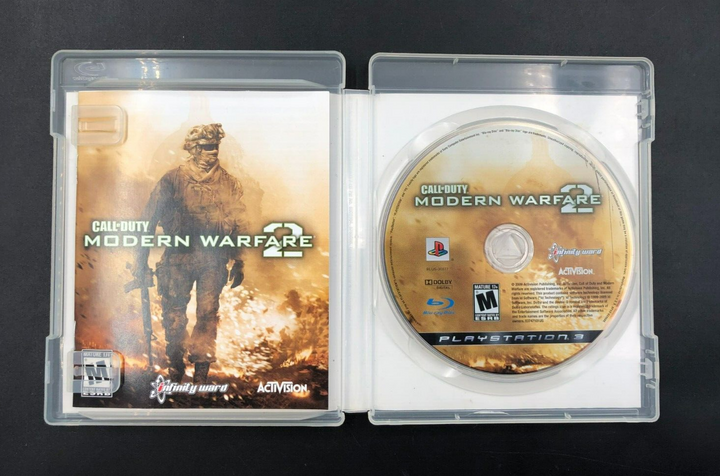 Call of Duty: Modern Warfare 2 (Sony PlayStation 3, PS3) in Case w/ Manual