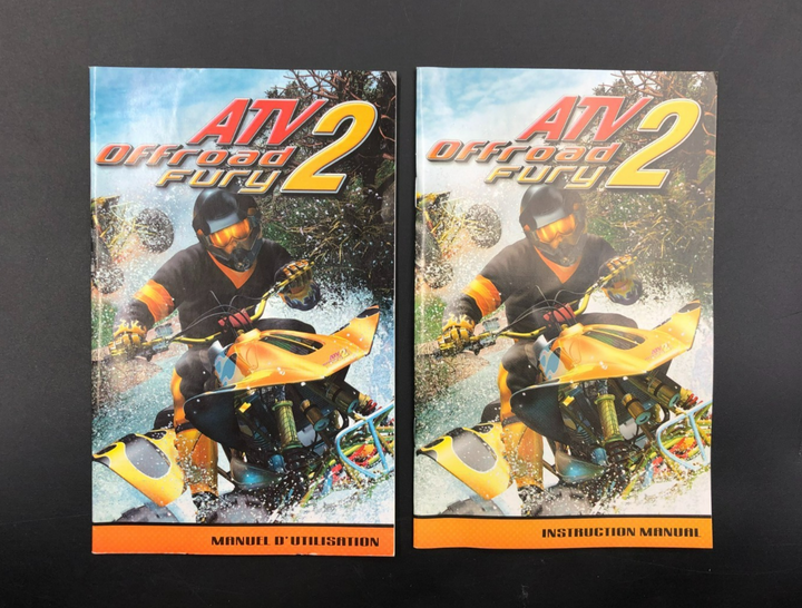 ATV Offroad Fury 2 (PlayStation 2, PS2) w/ EN/FR Manuals