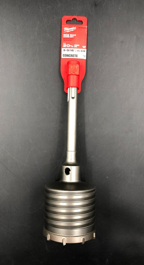 Milwaukee 48-20-5428 3-9/16" x 11-3/8" Concrete SDS Max Core Bit - NEW