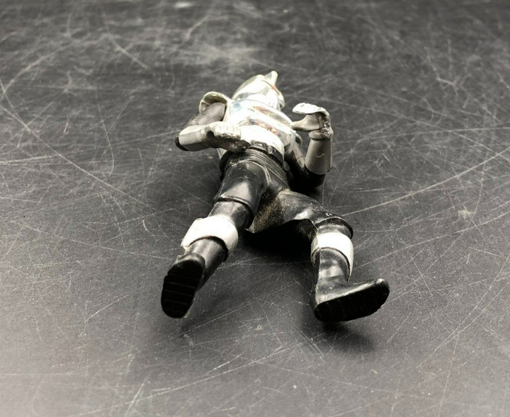 1978 Mattel Battlestar Galactica - 4.5" Cylon Commander Action Figure Chrome