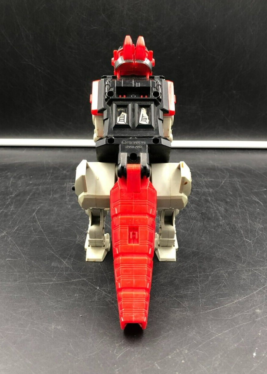 1991 Bandai Mighty Morphin Power Rangers Red T-Rex Zord Megazord Action Figure