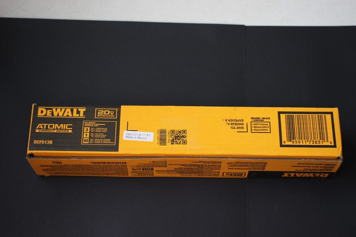 DEWALT DCF513B ATOMIC 20-Volt MAX Cordless 3/8 in. Ratchet (TOOL ONLY) NEW