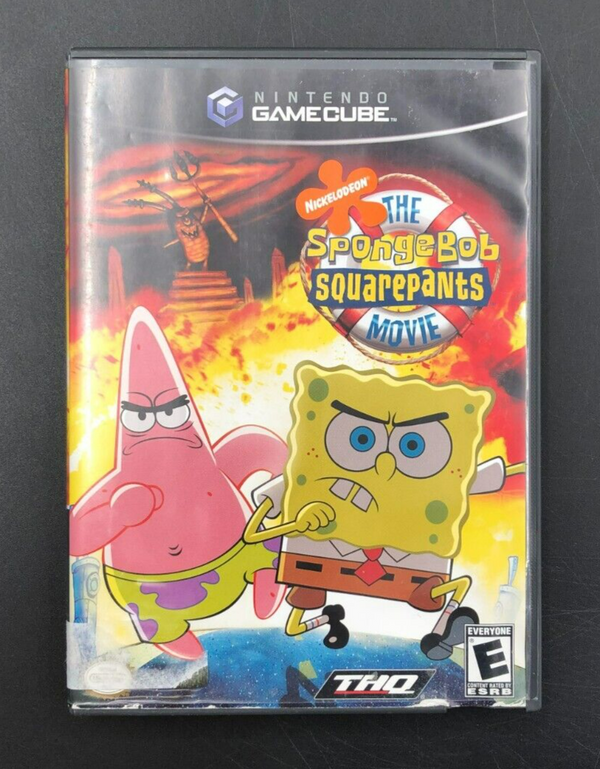 Spongebob Squarepants The Movie (Nintendo GameCube) w/ Manual