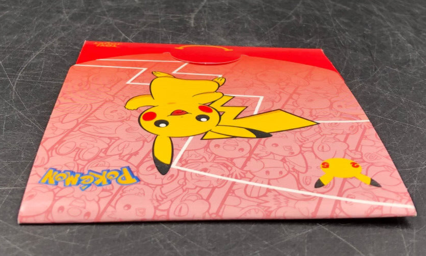 2021 POKEMON 25th Anniversary McDonald Happy Meal Booster Pack Toy 7 *LIKE NEW*