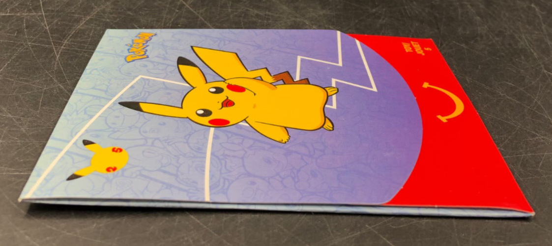 2021 POKEMON 25th Anniversary McDonald’s Happy Meal Booster Pack Toy 5 *NEW*