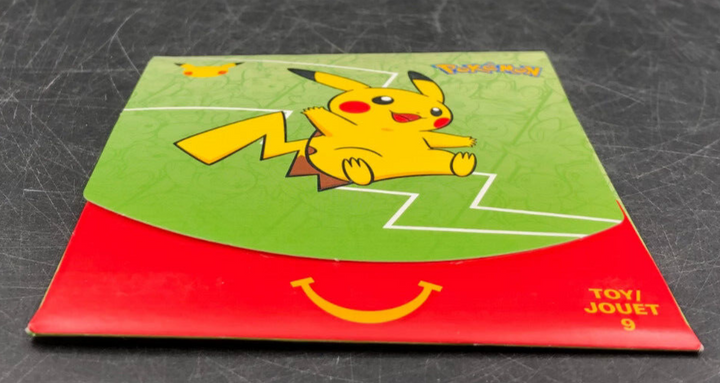 2021 POKEMON 25th Anniversary McDonald's Happy Meal Booster Pack Toy 9 *NEW*
