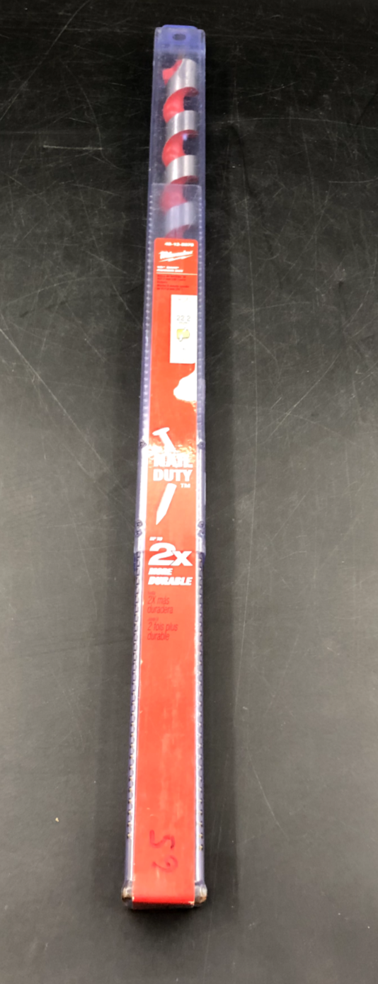 MILWAUKEE 7/8" by 18" SHIP AUGER BIT 48-13-5870 *BRAND NEW, SEALED*