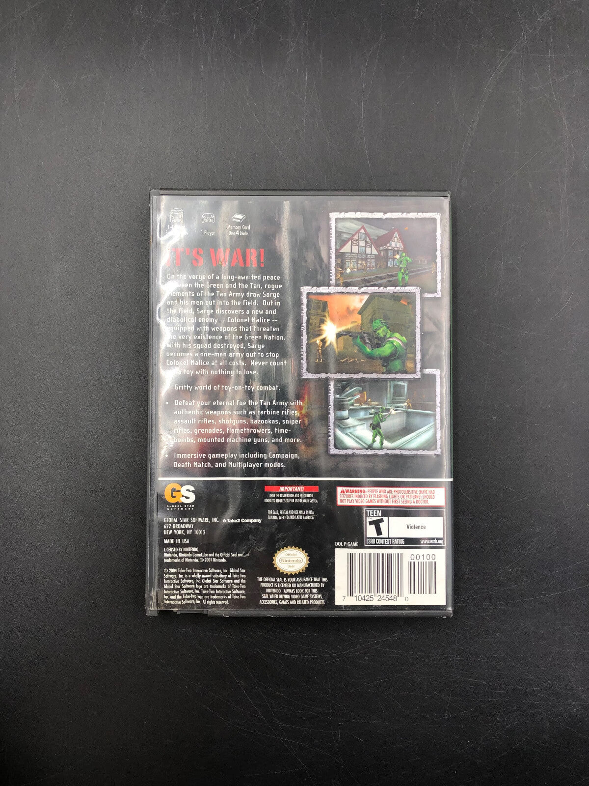 Army Men: Sarge's War (Nintendo GameCube, 2004)