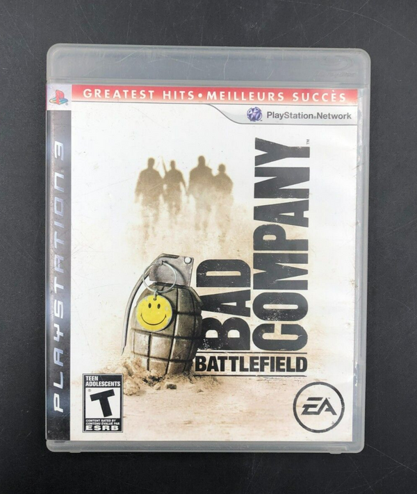 Battlefield: Bad Company (PlayStation 3, PS3) w/ Manual