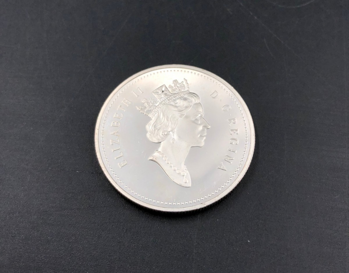 1995 $1 The Hudson's Bay Company 325th Anniversary Sterling Silver Canada Dollar