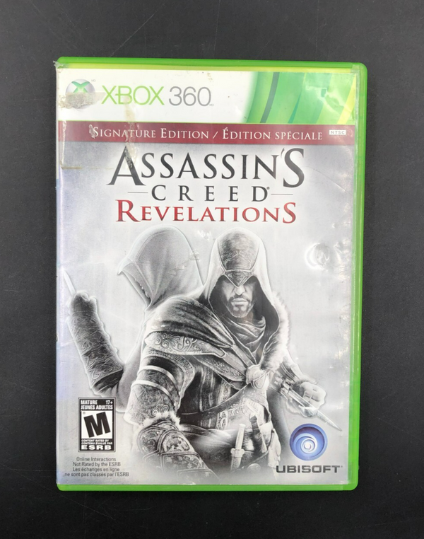Assassin's Creed: Revelations - Signature Edition (XBOX 360) w/ EN/FR Manuals