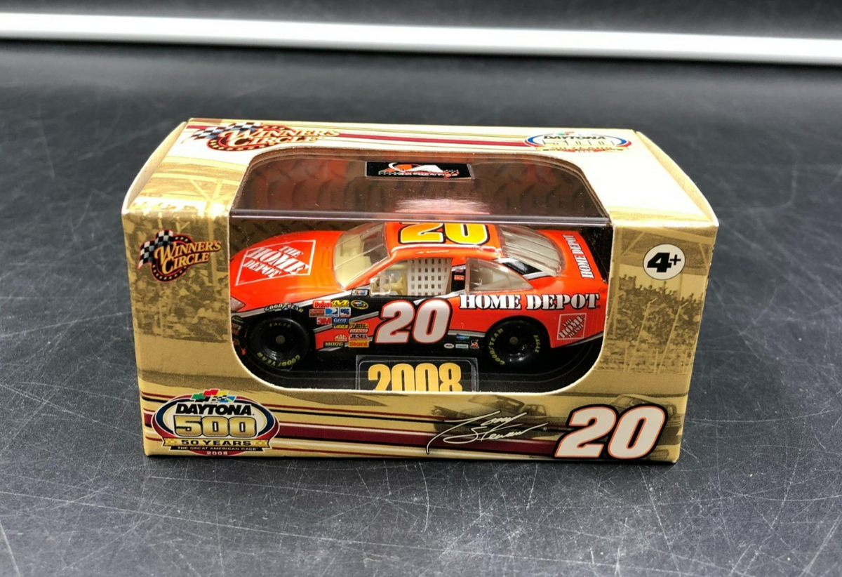 2008 Winner's Circle NASCAR Tony Stewart #20 The Home Depot 1:64 Scale Car - NEW