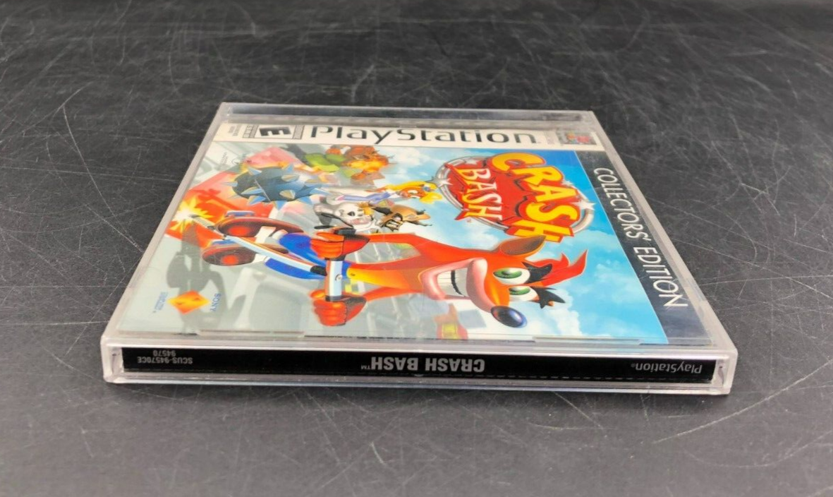 Crash Bash - Collector's Edition (Sony PlayStation, PS1) in Case w/ Manual
