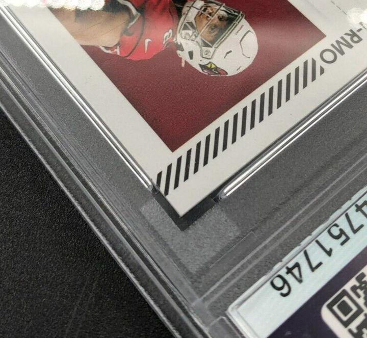 2021 Panini Contenders Round 2 #'s Moore/Freiermuth Dual Auto Platinum 1/1 PSA 8