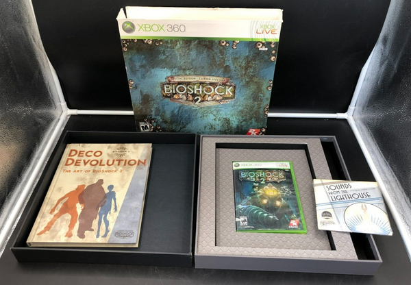 2K GAMES: XBOX 360 Bioshock 2 Special Ed. *Missing Posters, SEE PICS*
