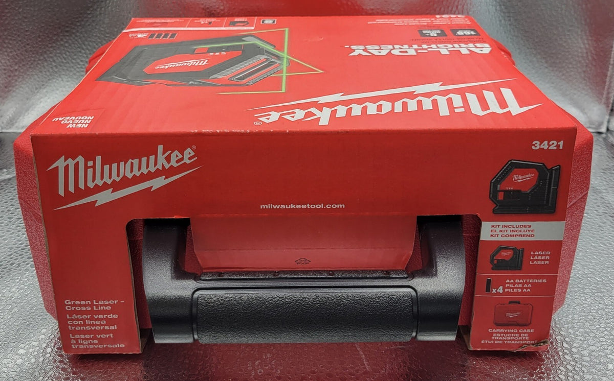 MILWAUKEE Green Laser - Cross Line Kit 3421 *BRAND  NEW* ~~
