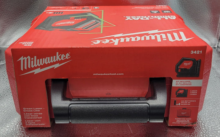 MILWAUKEE Green Laser - Cross Line Kit 3421 *BRAND  NEW* ~~