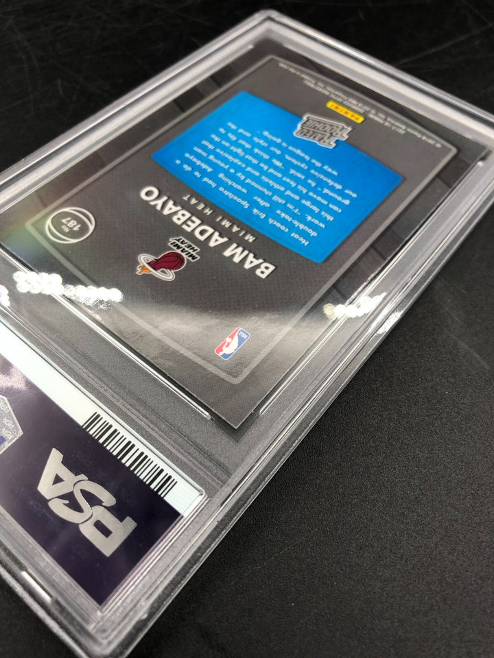 2017-18 Panini Donruss Optic Rated Rookie Bam Adebayo #187 PSA 9 MINT