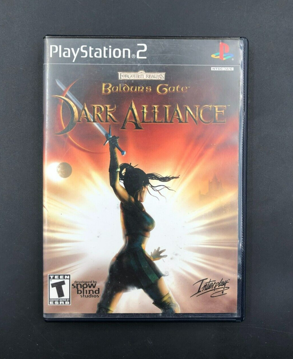 Baldur's Gate: Dark Alliance (Sony PlayStation 2, PS2) in Case