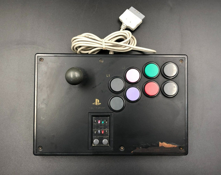 PlayStation 1 PS1 Fighting Stick (Mega) Arcade Style Wired Controller