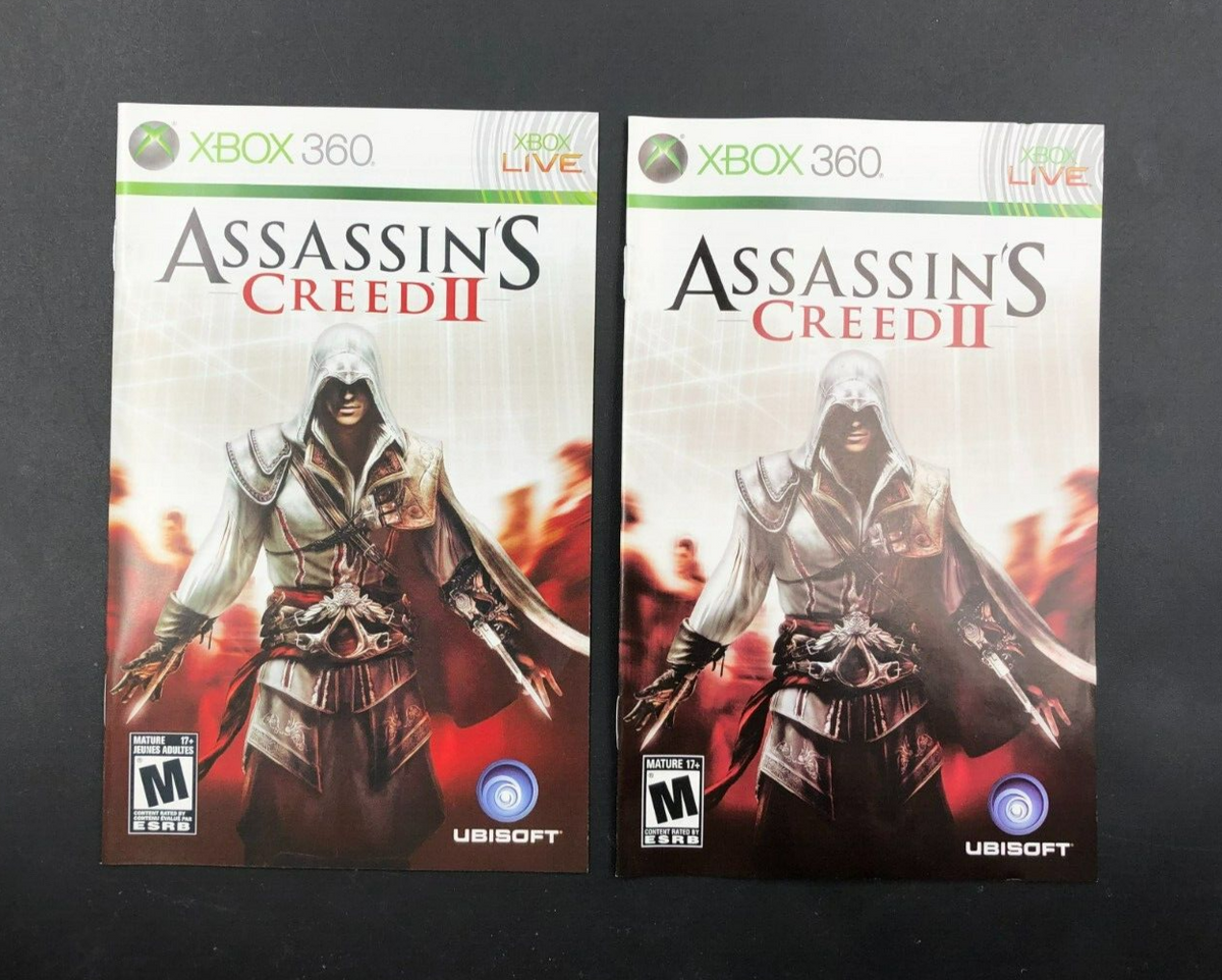 Assassin's Creed II - Platinum Hits (Microsoft XBOX 360) in Case w/ Manuals
