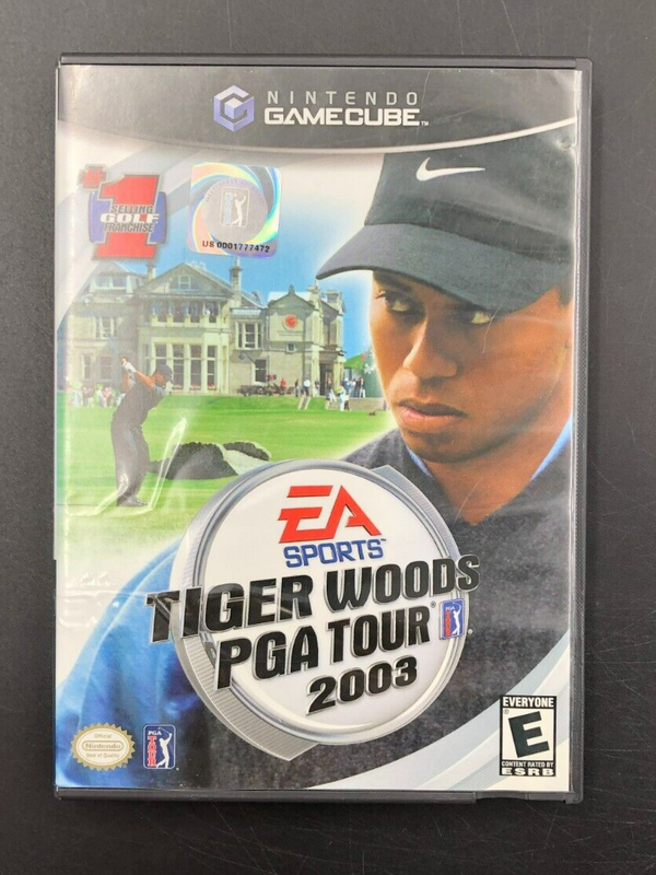 EA Sports Tiger Woods PGA Tour 2003 (Nintendo GameCube) w/ Manual