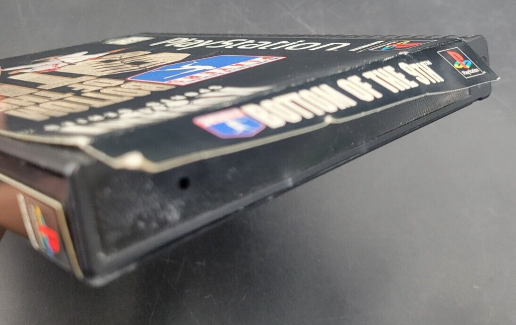 PLAYSTATION 1 - LONG BOX GAME: MLB BOTTOM OF THE 9TH  *USED, SEE PICS & DETAIL*
